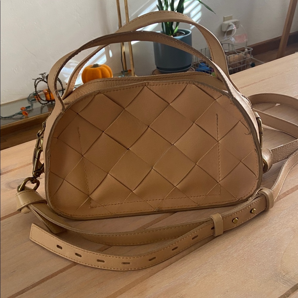 Madewell Tan Crossbody Bag